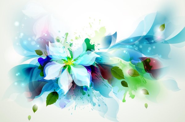 цветочные фоны