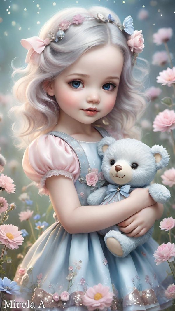 девочка красивая