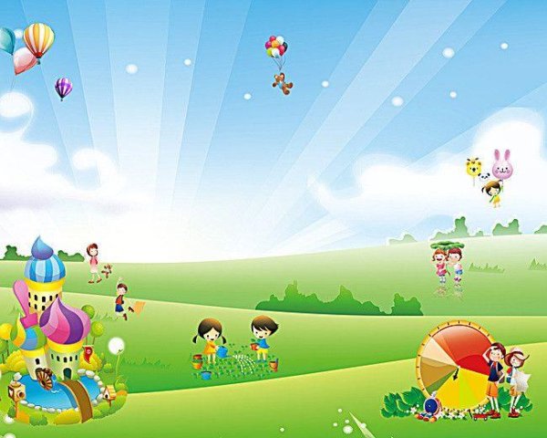 детские фон