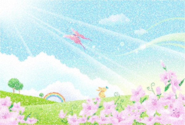 фон детский нежный