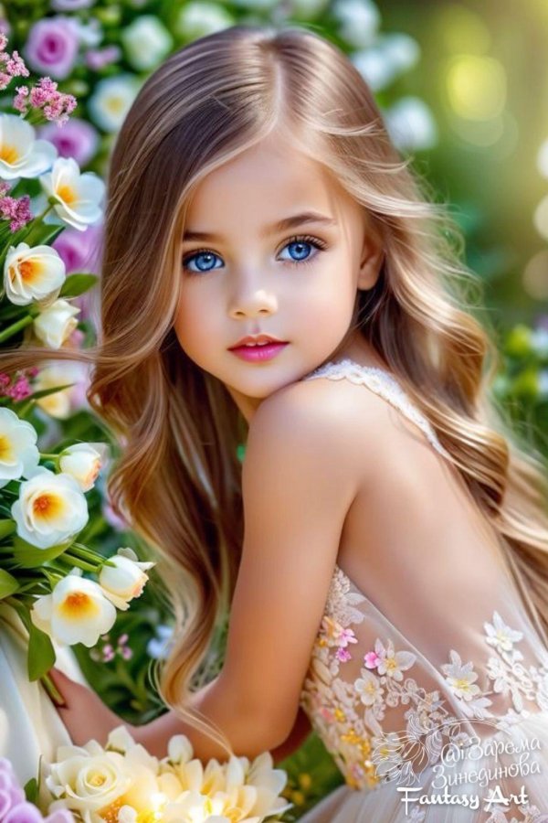 красива девочка