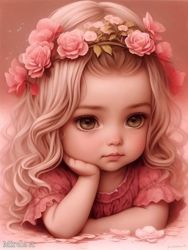 иллюстрация девочка