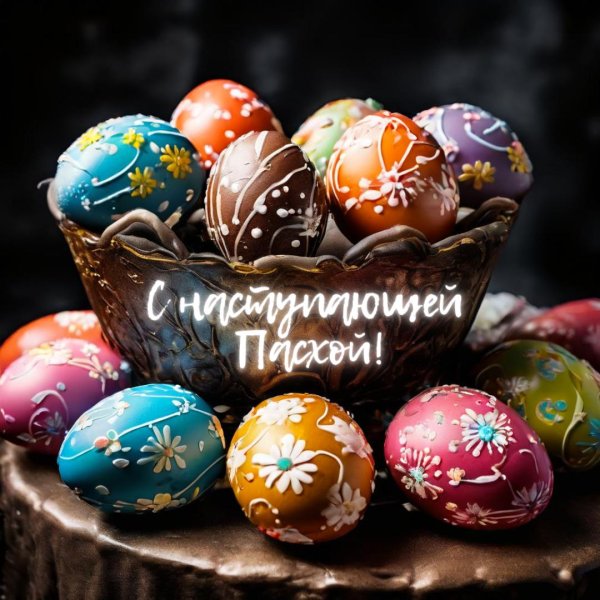 открытка пасхальная