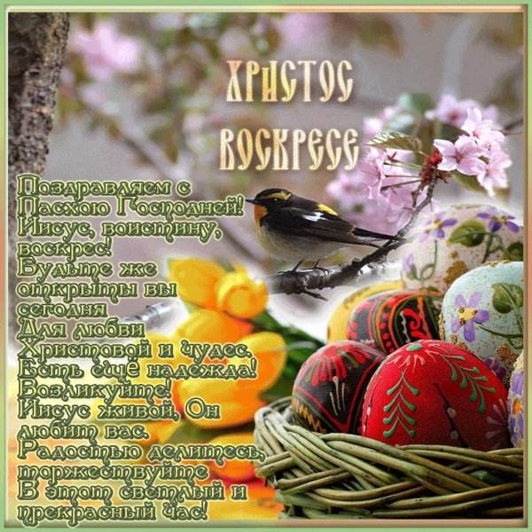 христос воскресе