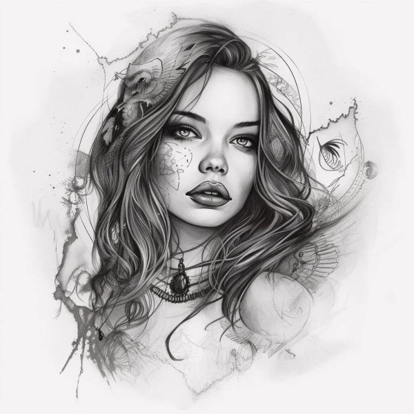 эскиз татуировки