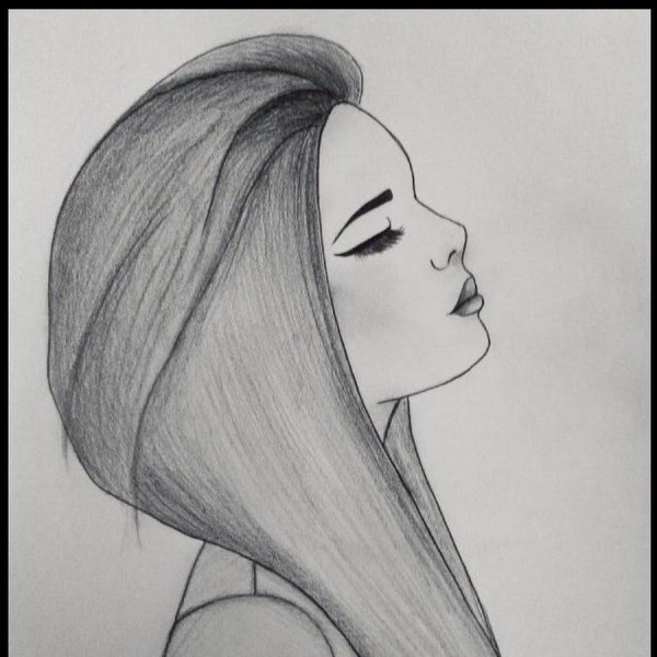 рисунок карандашом легкий