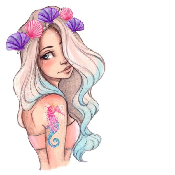 срисовка девушки