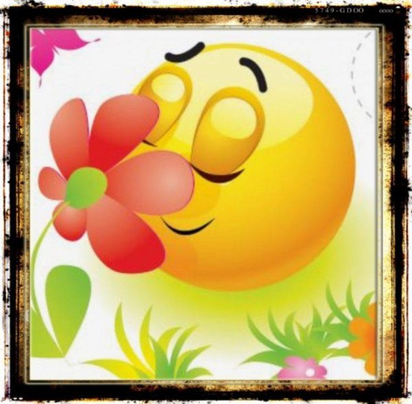 миниоткрытка смайлик