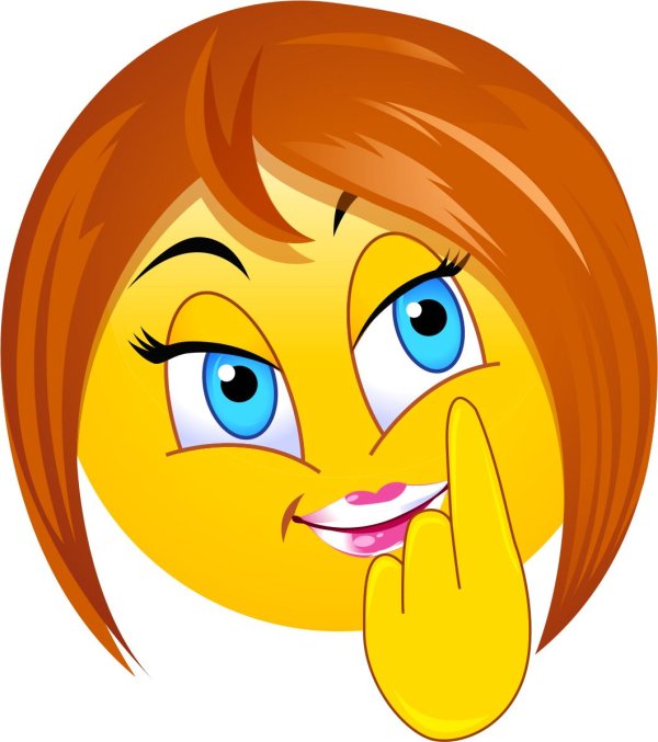 смайл девушка