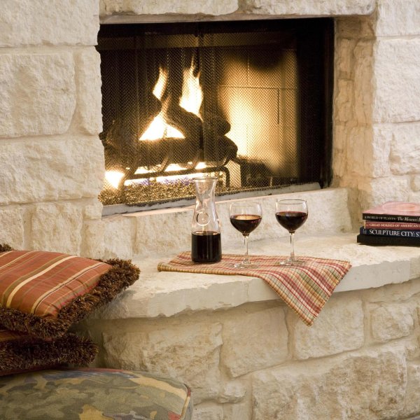 уютный камин