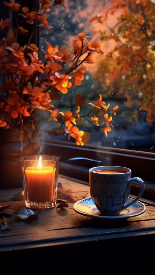 осеннее кофе