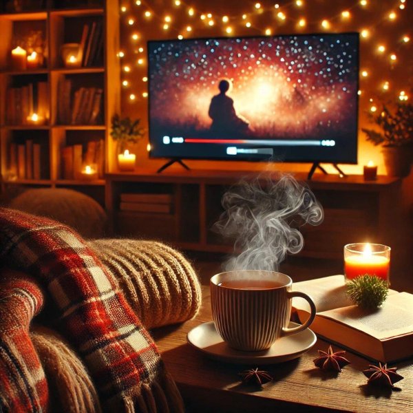 уютный вечер вдвоем