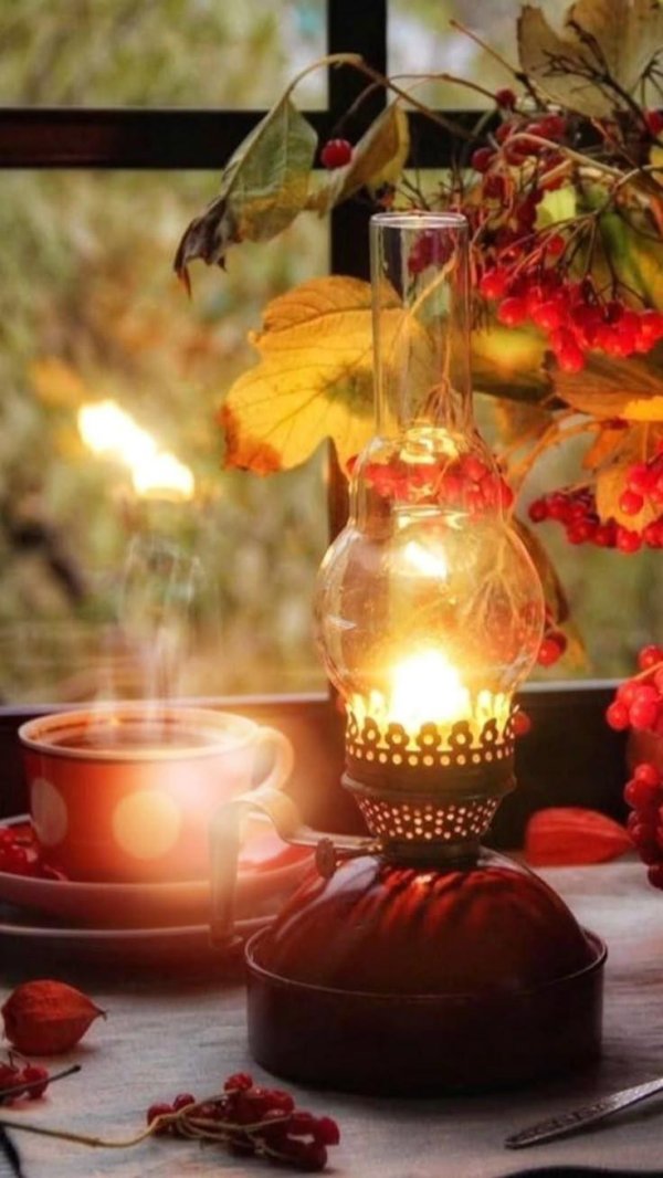 с добрым осенним вечером