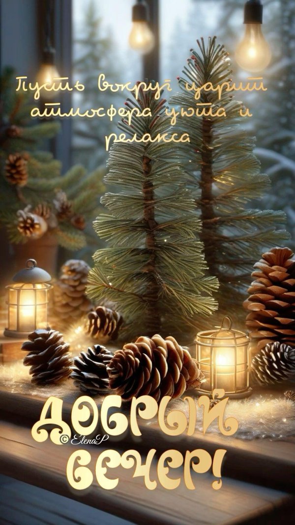 добрый вечер новогодние