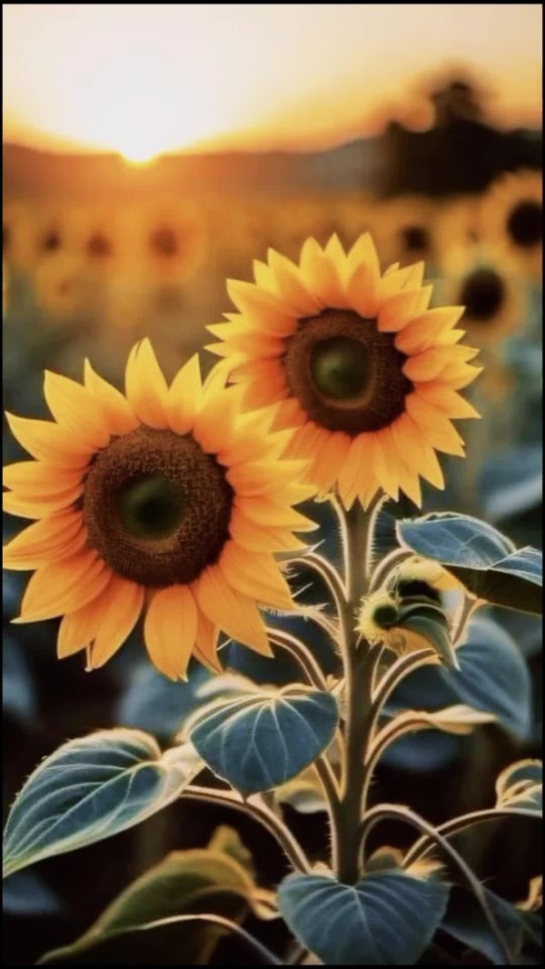 beautiful sunflowers