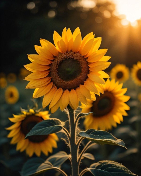 beautiful sunflowers