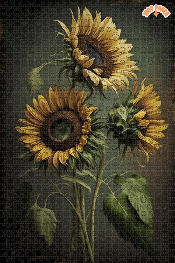 красивые картины с подсолнухами