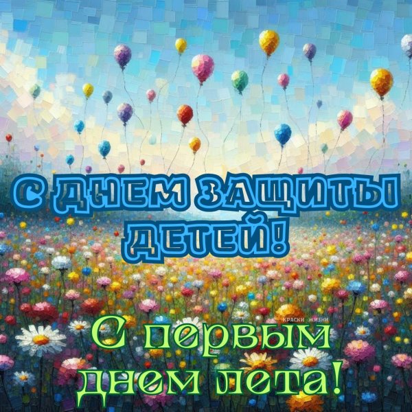 с днем защиты детей