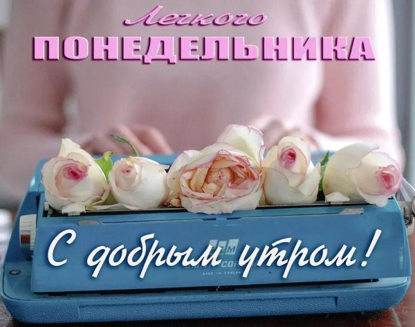 Доброго понедельника и удачной недели