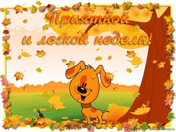 отличной недели