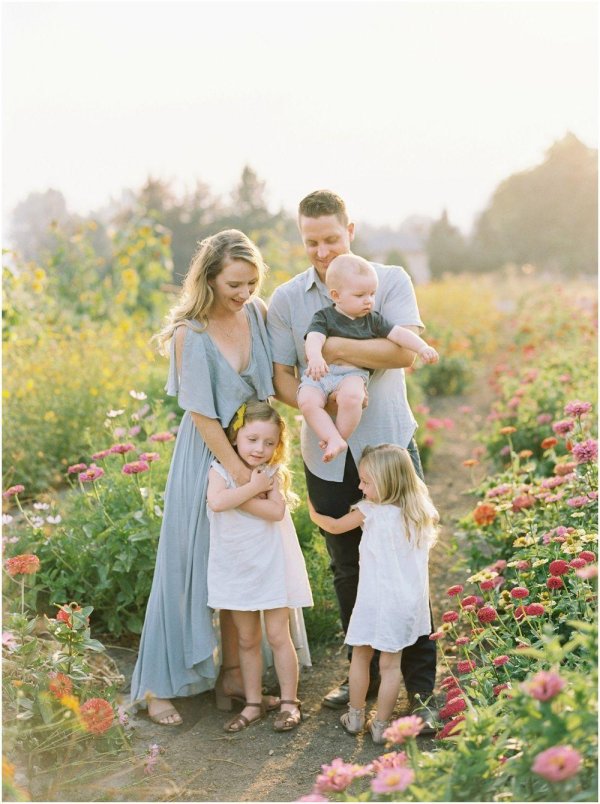 семейные фотографии на природе