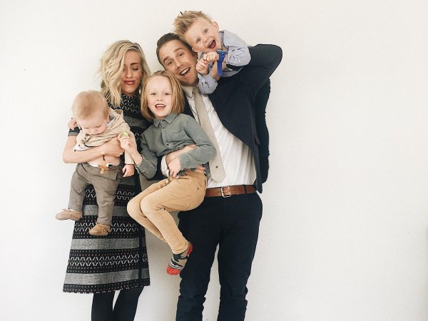 стильная семья