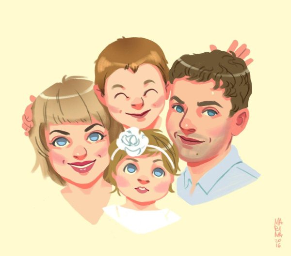 cемейный портрет