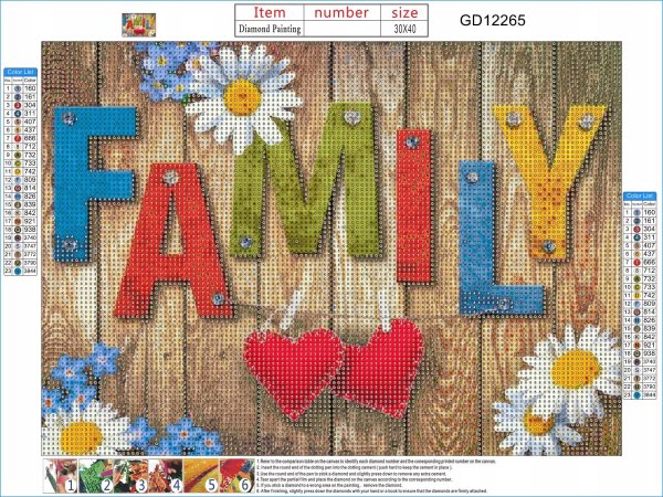 надпись family