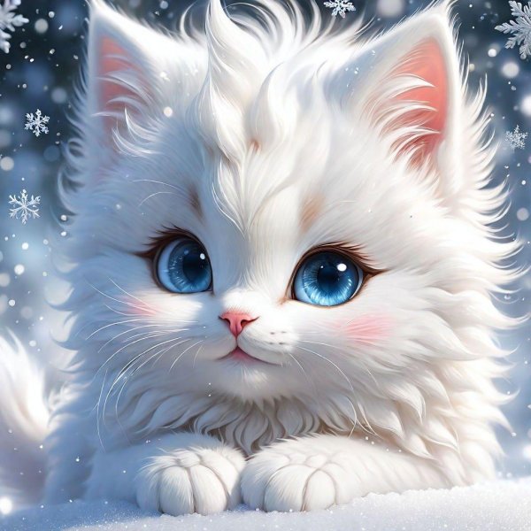 красивая кошка