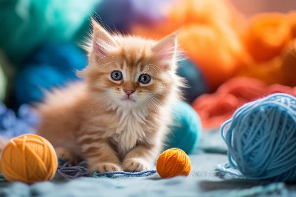 рыжие котята