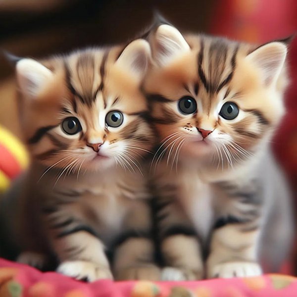 котенок красивый