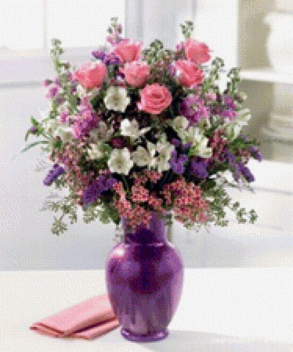 ваза с цветами