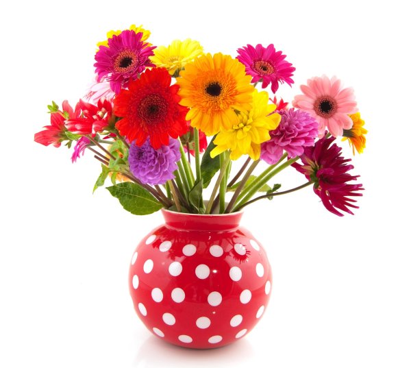 ваза с цветами