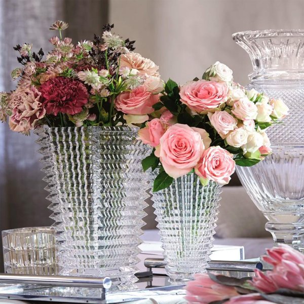 хрустальные вазы для цветов