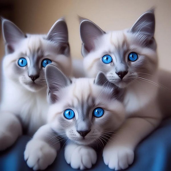 сиамская котенок