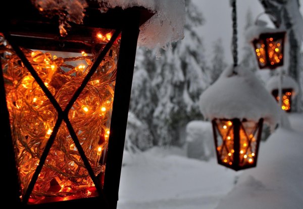 фонари новогодние