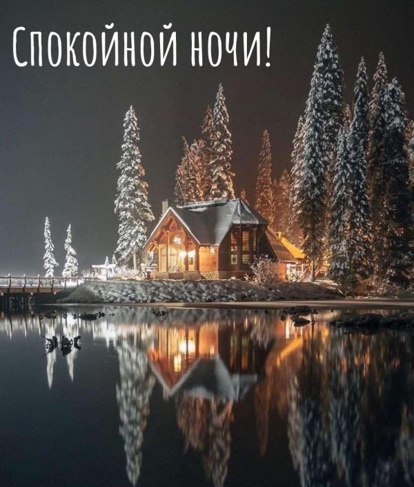 спокойной зимней ночи