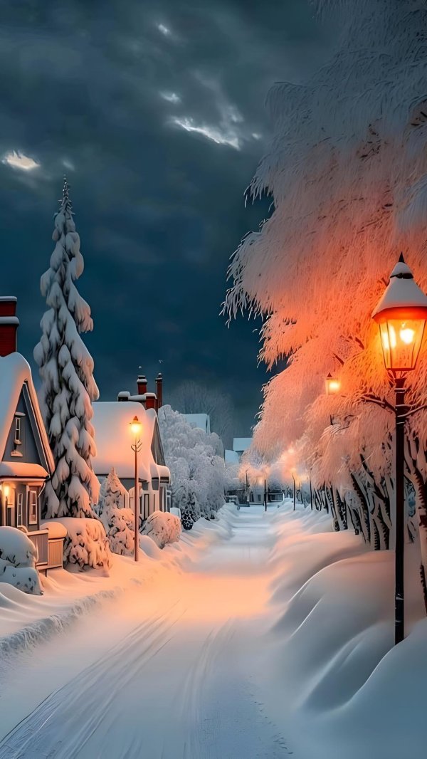 спокойной ночи зимнее