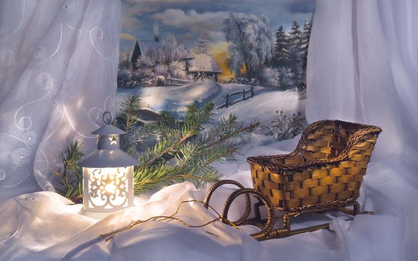 новогодние натюрморты