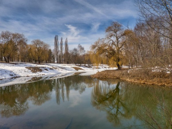 красивые пейзажи ранней весны