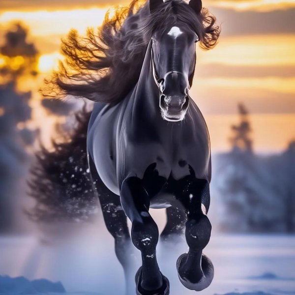 красивые кони