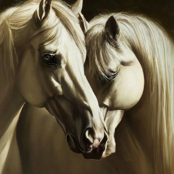 картины лошадей