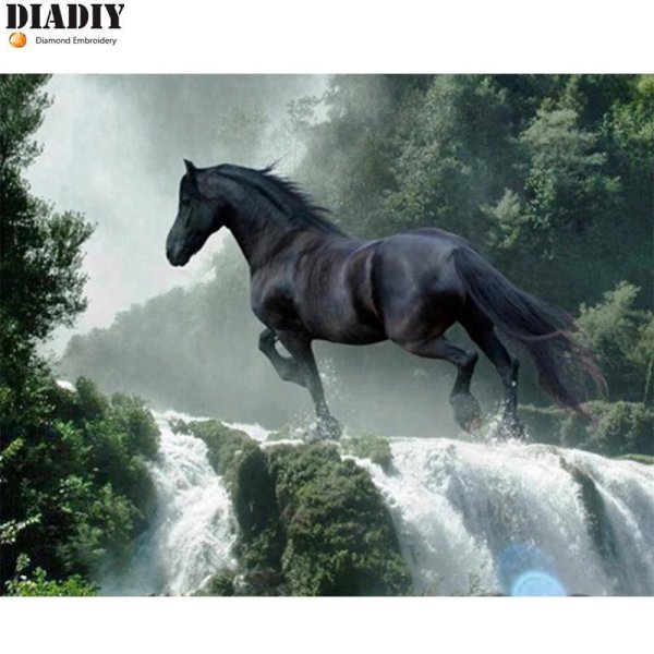 черный конь