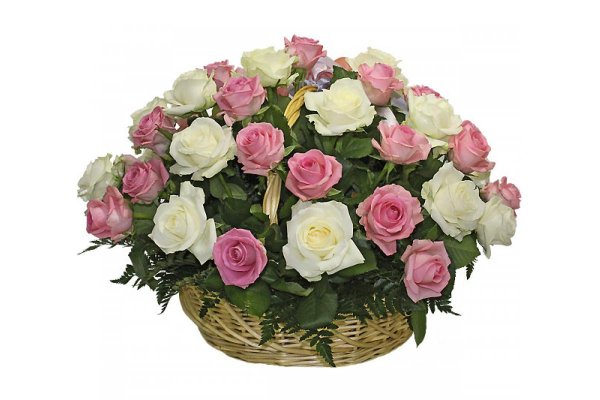 корзинка цветов