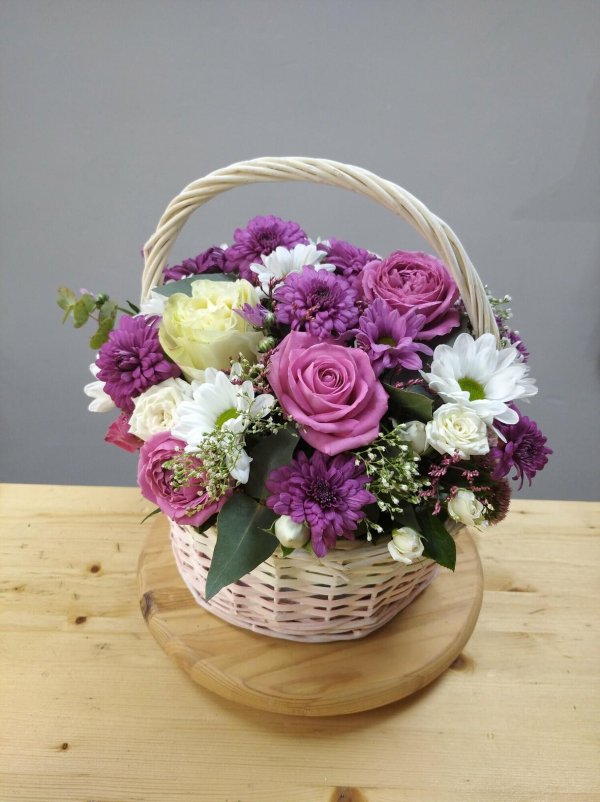 цветочная корзина
