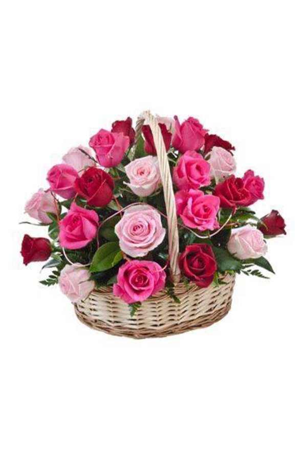 корзинка цветов