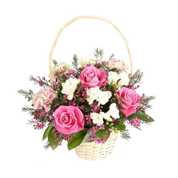 корзинка цветов