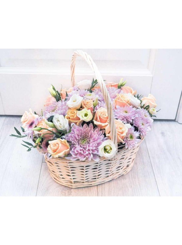 корзинка цветов