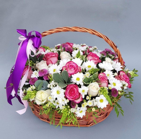 цветочная корзина