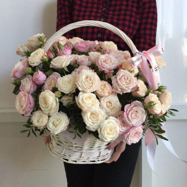 кустовая роза букет